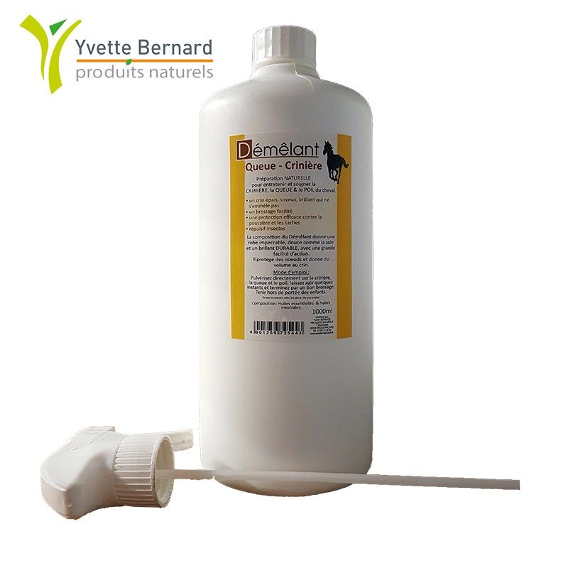 SPRAY DEMELANT Queue Crinière 1L pour chevaux