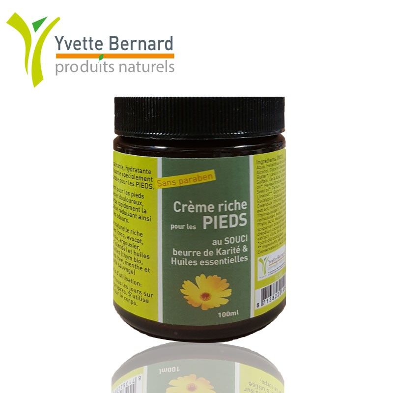 CREME RICHE POUR LES PIEDS | Ingrédients NATURELS | Au meilleur prix