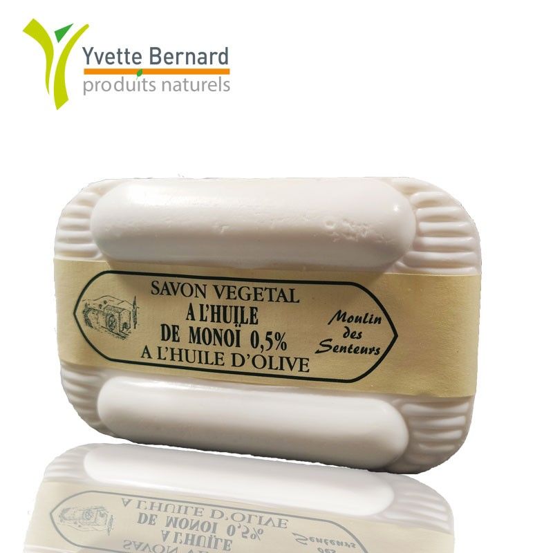 SAVON MONOI aux huiles vegetales 250g - Moulin des Senteurs