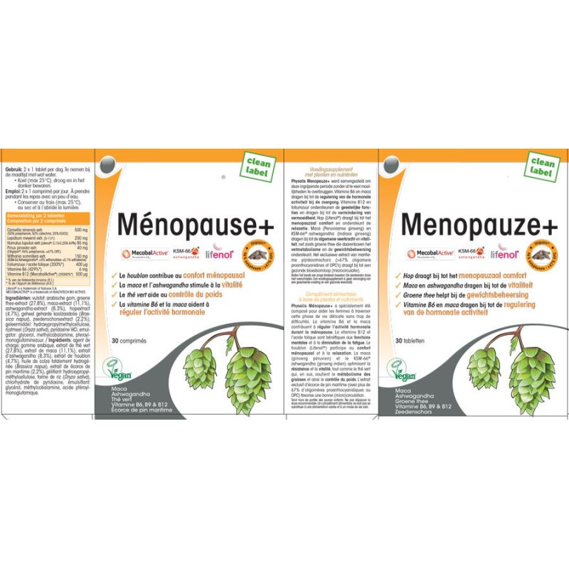 Menopause + | Le bien être pour les femme | Au meilleur prix