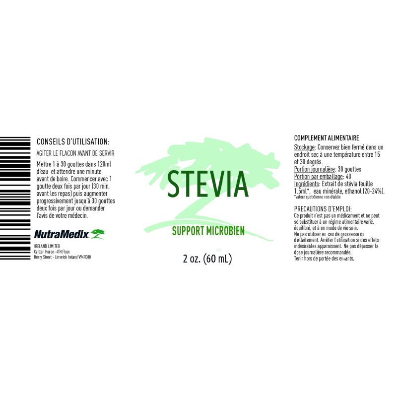 STEVIA Nutramedix | Bienfaits et utilisation | Au meilleur prix