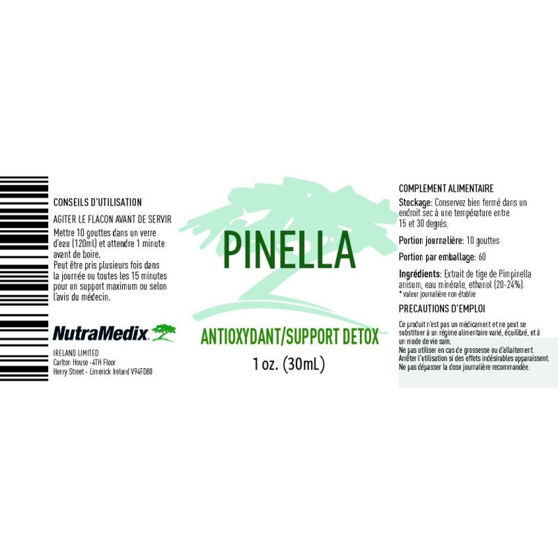 Pinella 30ml | Extrait de Pimpinella Anisum | Nutramedix