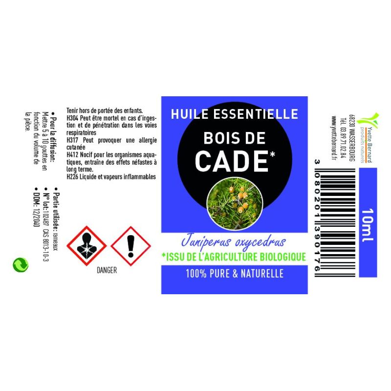Huile essentielle de CADE | Bienfaits | Au meilleur prix
