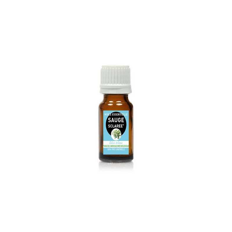 Huile essentielle de SAUGE SCLAREE* 5ML - Salvia Sclarea * issu de l'agriculture biologique