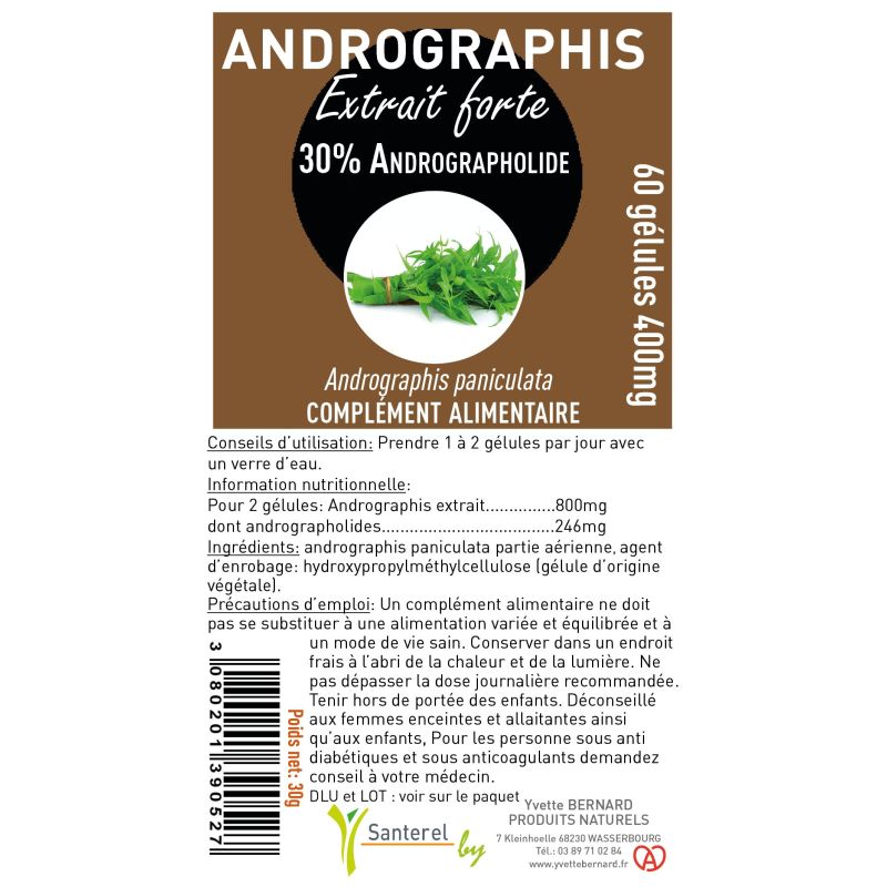 ANDROGRAPHIS | Bienfaits et utilisations | Au meilleur prix