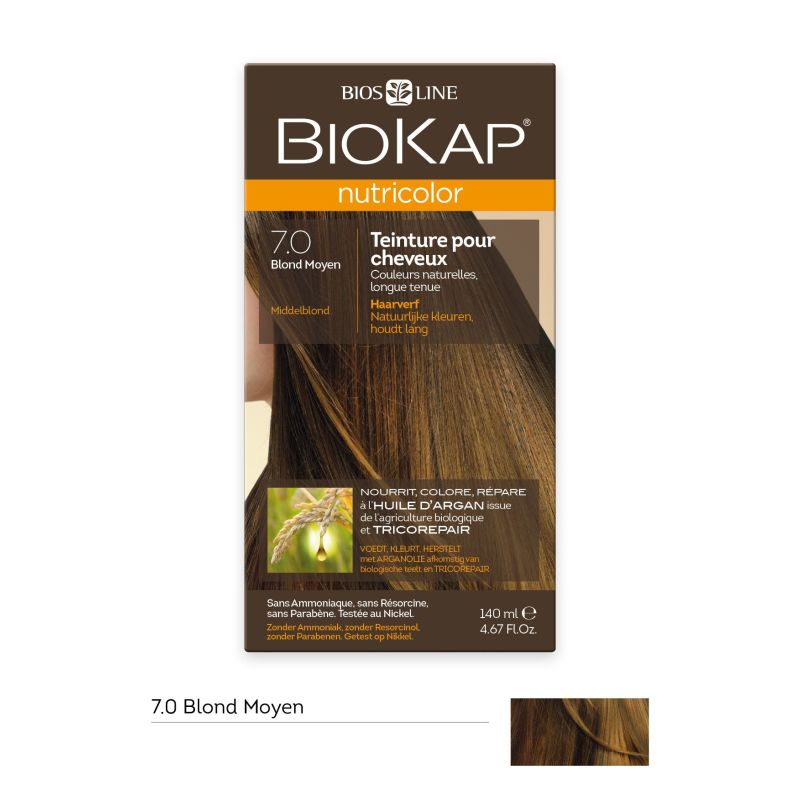 BIOKAP coloration BLOND MEDIUM| au Meilleur prix