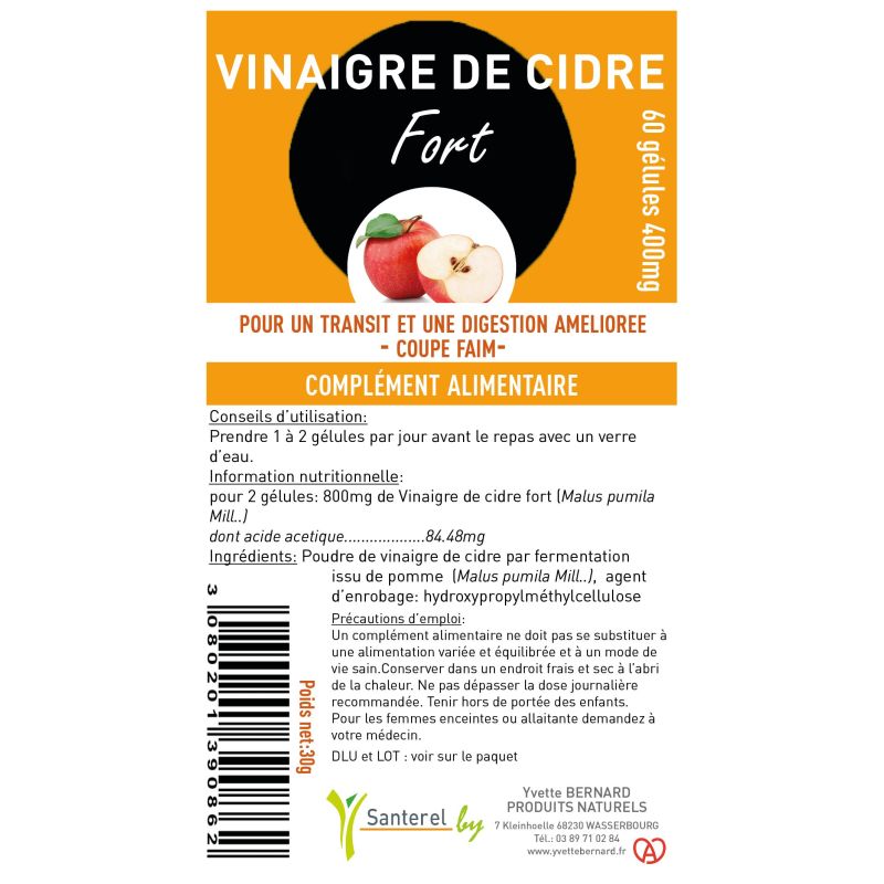 VINAIGRE DE CIDRE FORT | Bienfaits et utilisation | Au meilleur prix
