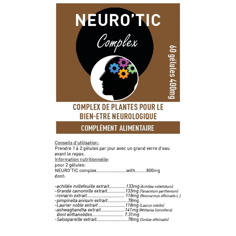 Complex NEURO'TIC | Bienfaits et utilisation | Au meilleur prix