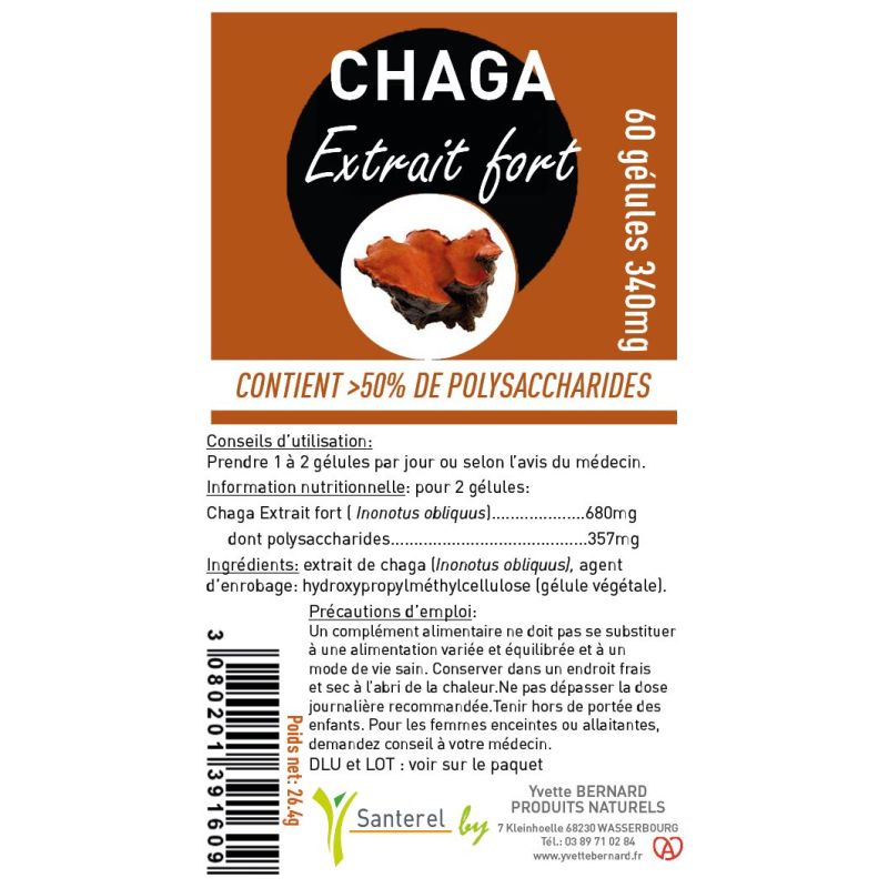 CHAGA Extrait Fort | Bienfaits et utilisation | Au meilleur prix