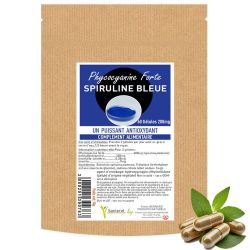 PHYCOCYANINE Forte SPIRULINE BLEUE 60 gélules 200MG - SANTEREL