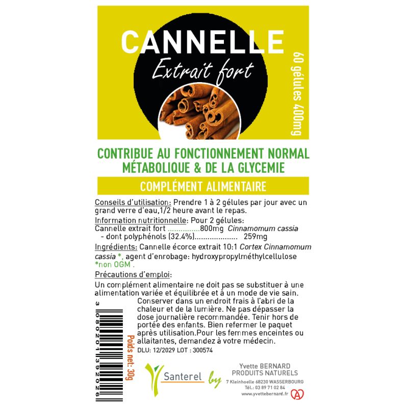 Cannelle Extrait | Bienfaits et utilisation | Au meilleur prix