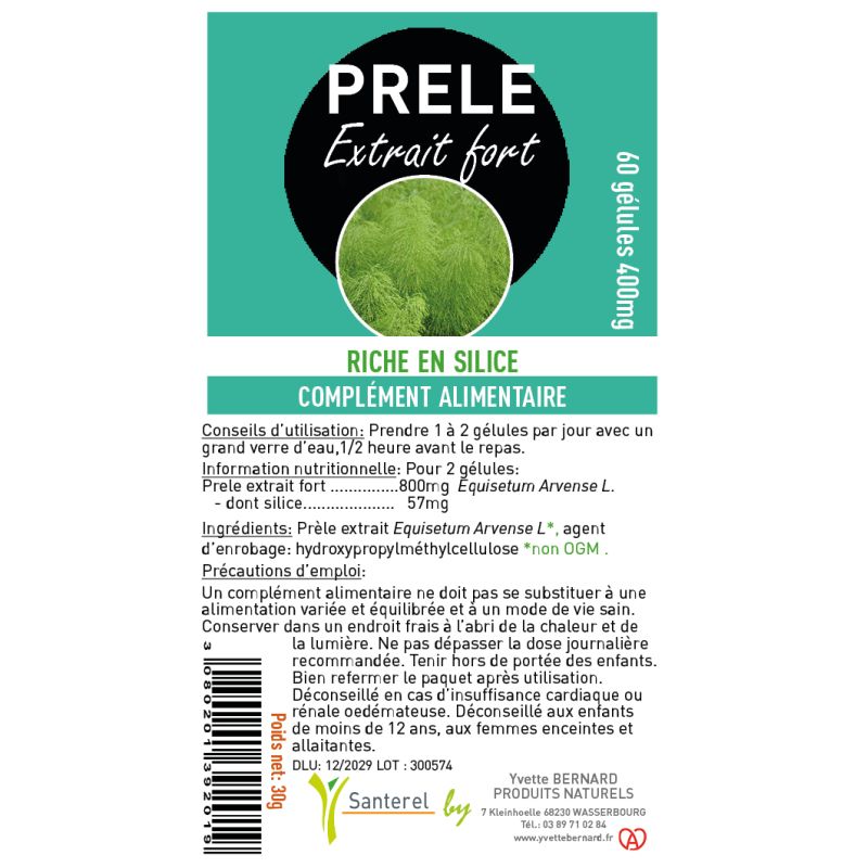 Prele extrait fort | Bienfaits et utilisation | Au meilleur prix