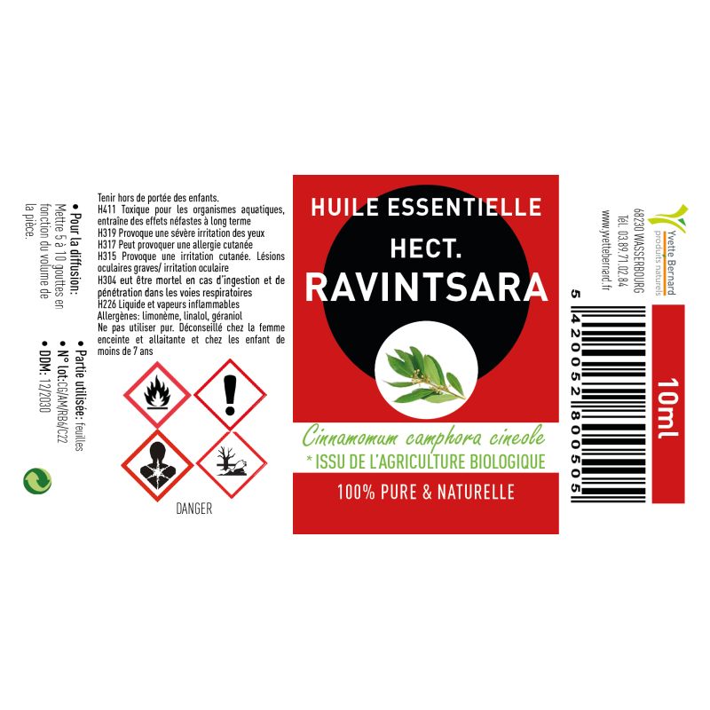 Huile essentielle RAVINTSARA | Bienfaits utilisation | Au meilleur prix