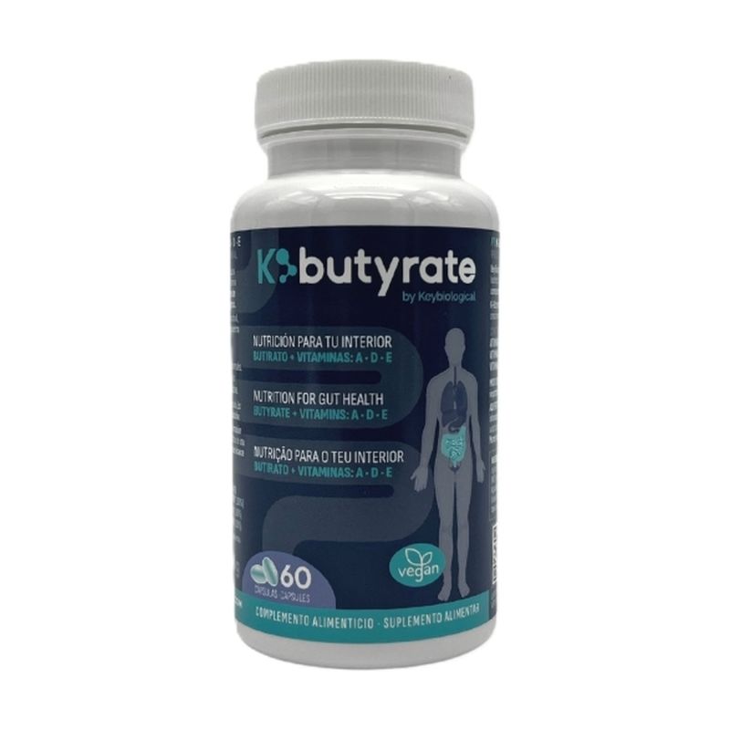HUILE OZONEE + K BUTYRATE équilibre microbien intestinal - Keyoxygen® Butyrate 60 gélules