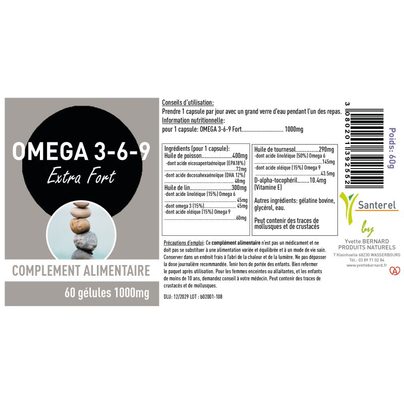 Omega 3 - 6 - 9 | Bienfaits et utlisation | Au meilleur prix