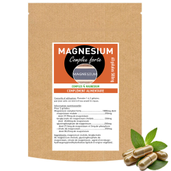 Magnesium Complex Fort 500mg | 4 Formes | 124mg Mg | Santerel