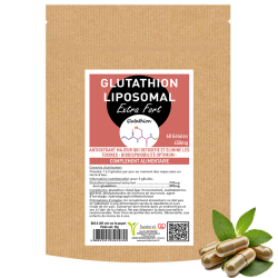 GLUTATHION LIPOSOMAL - GSH - 60 gélules  450mg - SANTEREL