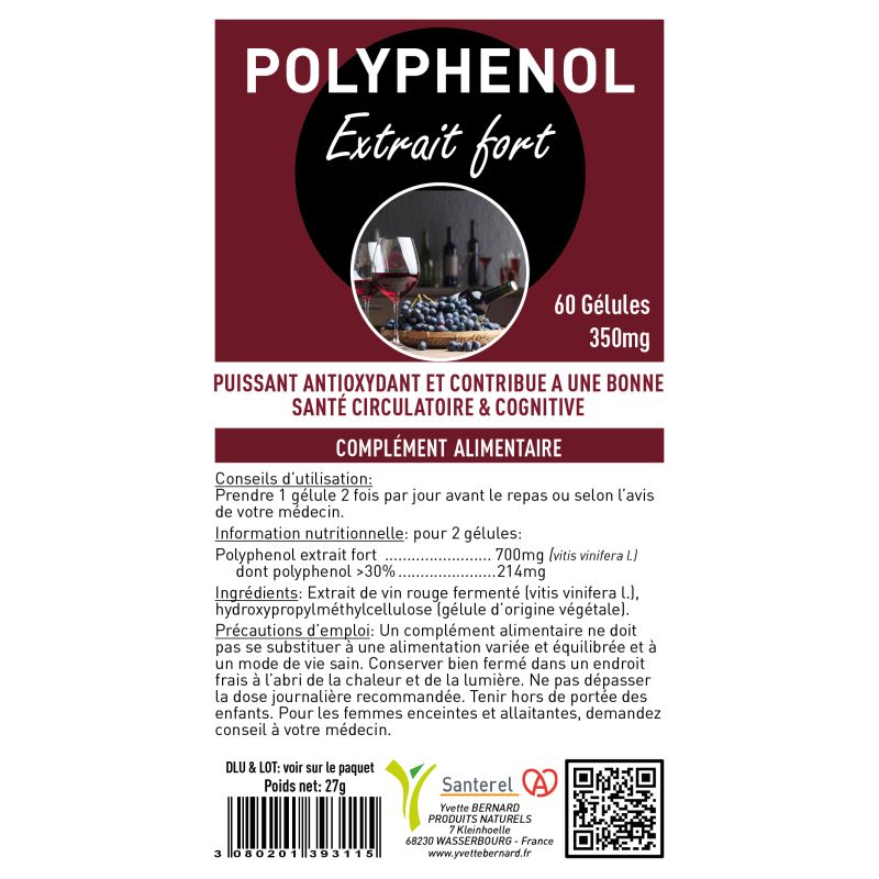 Polyphénol extra fort | Bienfaits et utilisation | Au meilleur prix