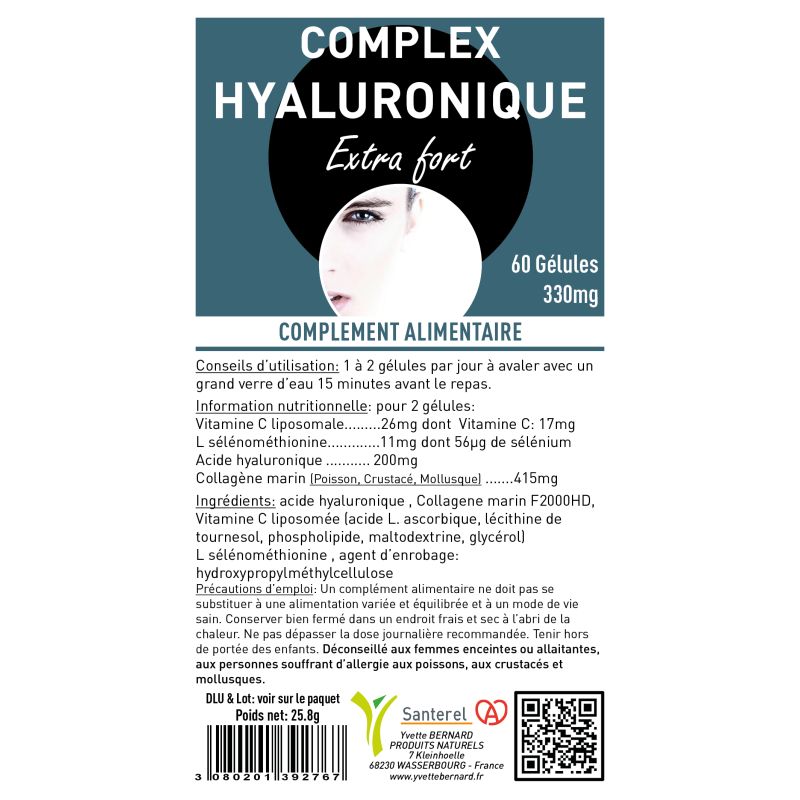 HYALURONIQUE COMPLEX | Bienfaits et utilisations| Au meilleur prix