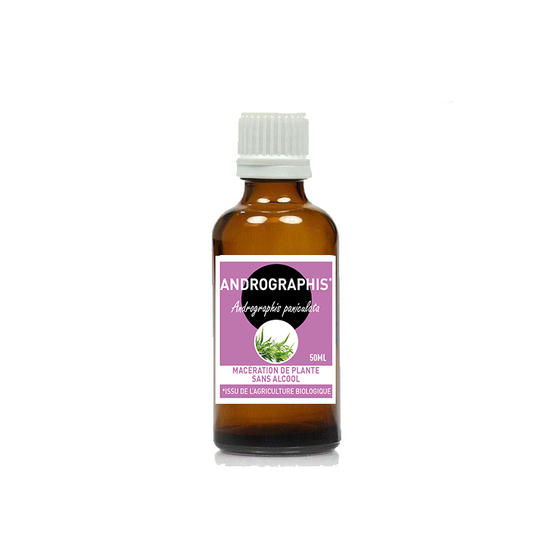 ANDROGRAPHIS* 50ml macération de plante SANS ALCOOL - *Issu de 'agriculture biologique - SANTEREL