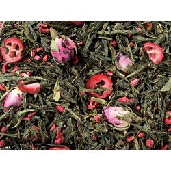Thé vert ROSEE Framboise & Rose & Cranberry 90g