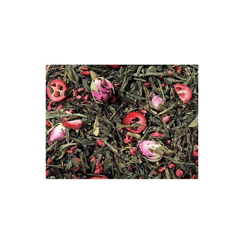 Thé vert ROSEE Framboise & Rose & Cranberry 90g