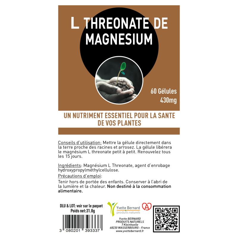 Magnesium L thréonate | Bienfaits et utilisation | Au meilleur prix