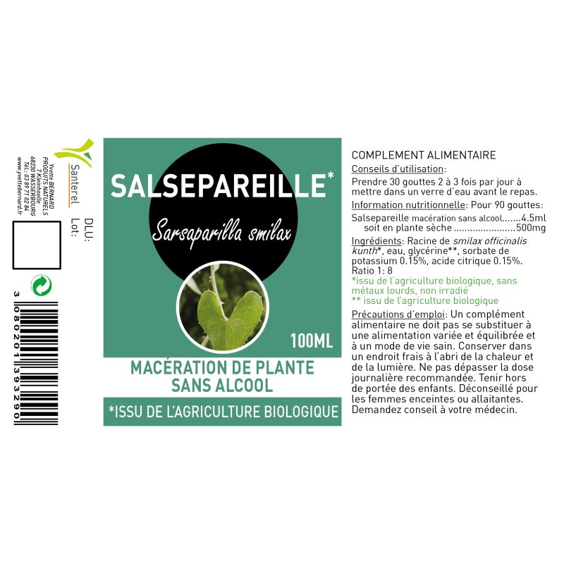 SALSEPAREILLE  | Bienfaits et utilisation | Au meilleur prix