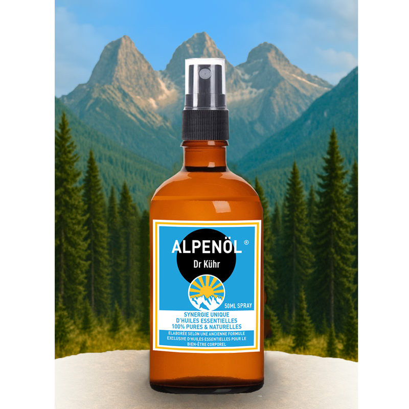 Alpenöl en spray – Synergie de 11 huiles essentielles naturelles