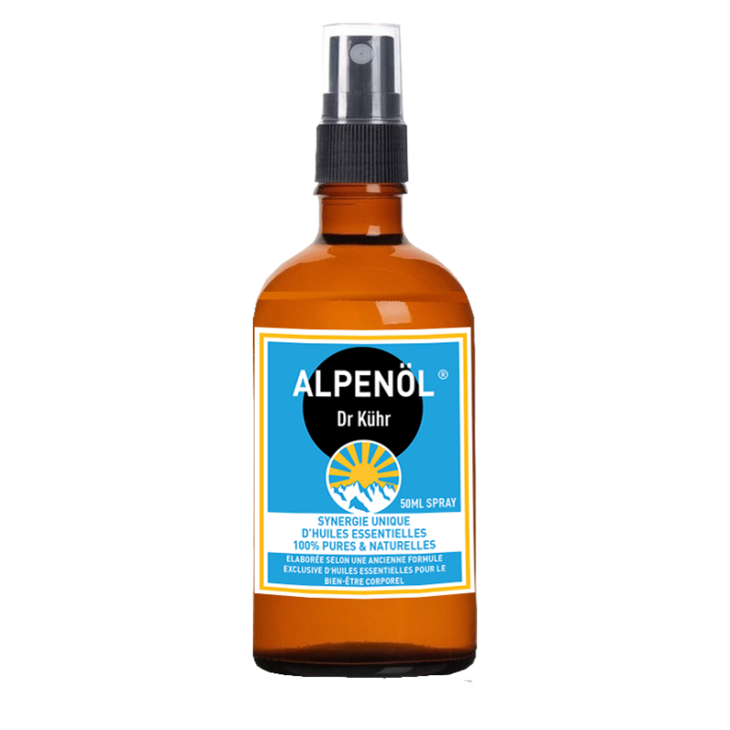 Alpenöl en spray – Synergie de 11 huiles essentielles naturelles