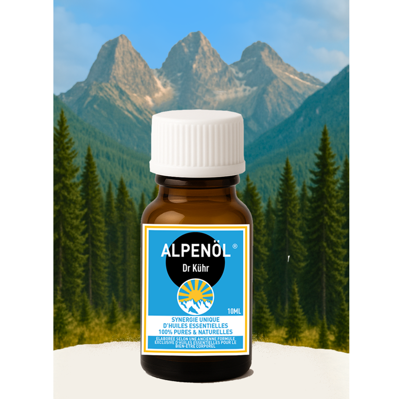 ALPENOL 10ML - Synergie d'huiles essentielles du Dr Kuhr