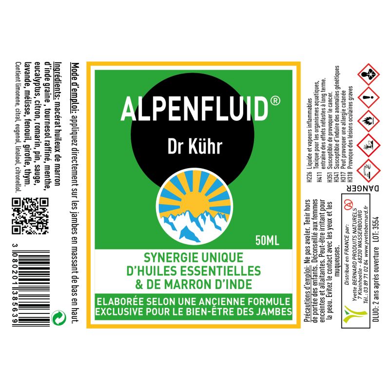 ALPENFLUID l'allié des jambes lourdes| Exclusivité Yvette BERNARD