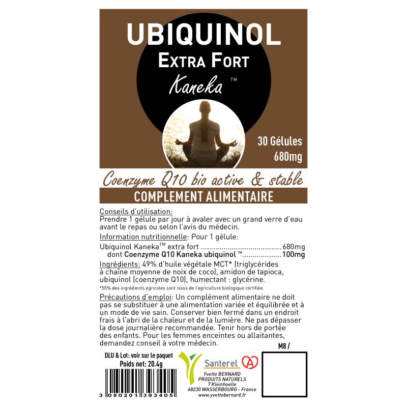 Ubiquinol Kaneka | q10 bioactive et stable | Au meilleur prix