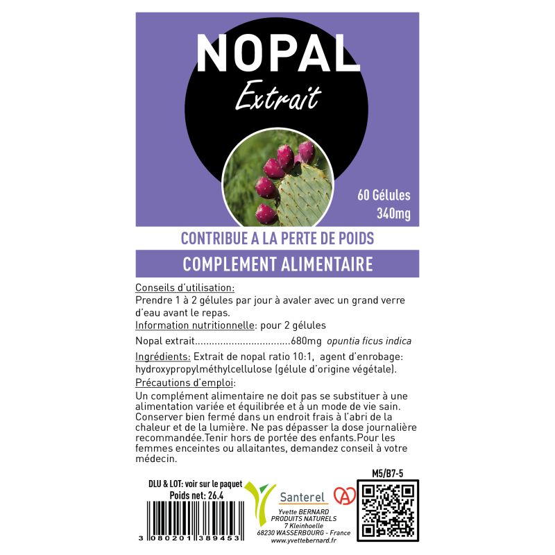 NOPAL Extrait | Bienfaits et utilisations | Au meilleur prix
