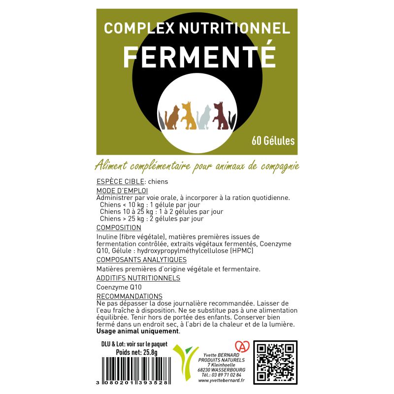 COMPLEX NUTRITIONNEL FERMENTE | Au meilleur prix
