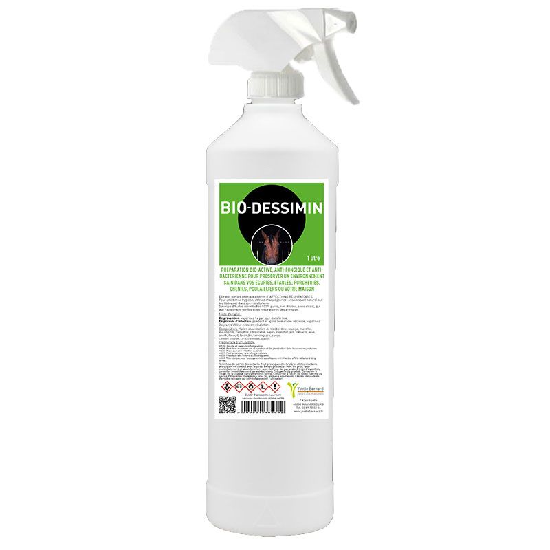 BIO DESSIMIN 1Litre - assainissant pour chevaux