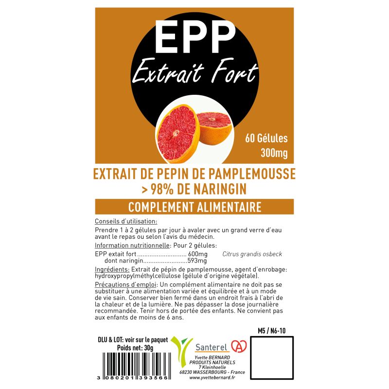 EPP Extrait Fort | pépin de pamplemousse