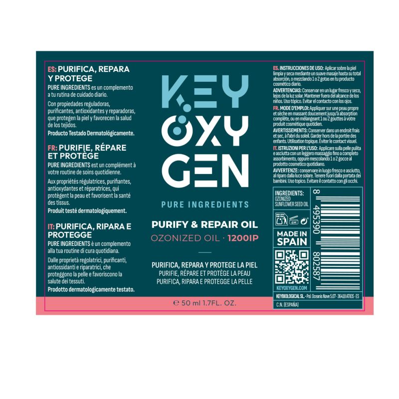 Keyoxygen Purify & Repair 1200PV | Au meilleur prix