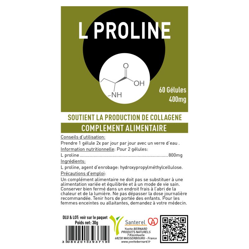 l PROLINE | Bienfaits et utilisation| Au meilleur prix
