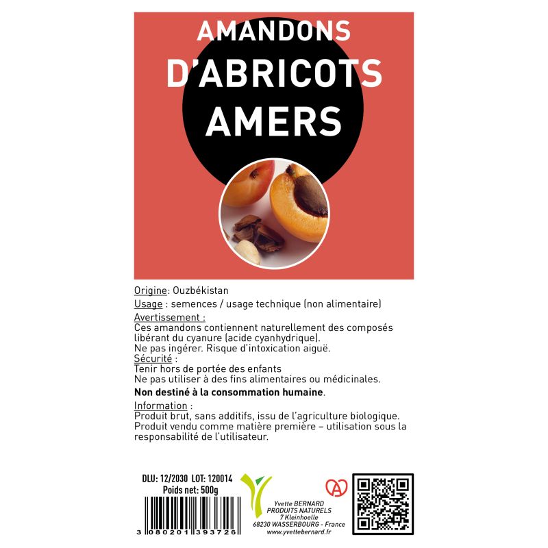 Amandons d'abricots amers | Au meilleur prix