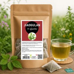 JIAOGULAN en infusette | Bienfaits et posologie | Au meilleur prix