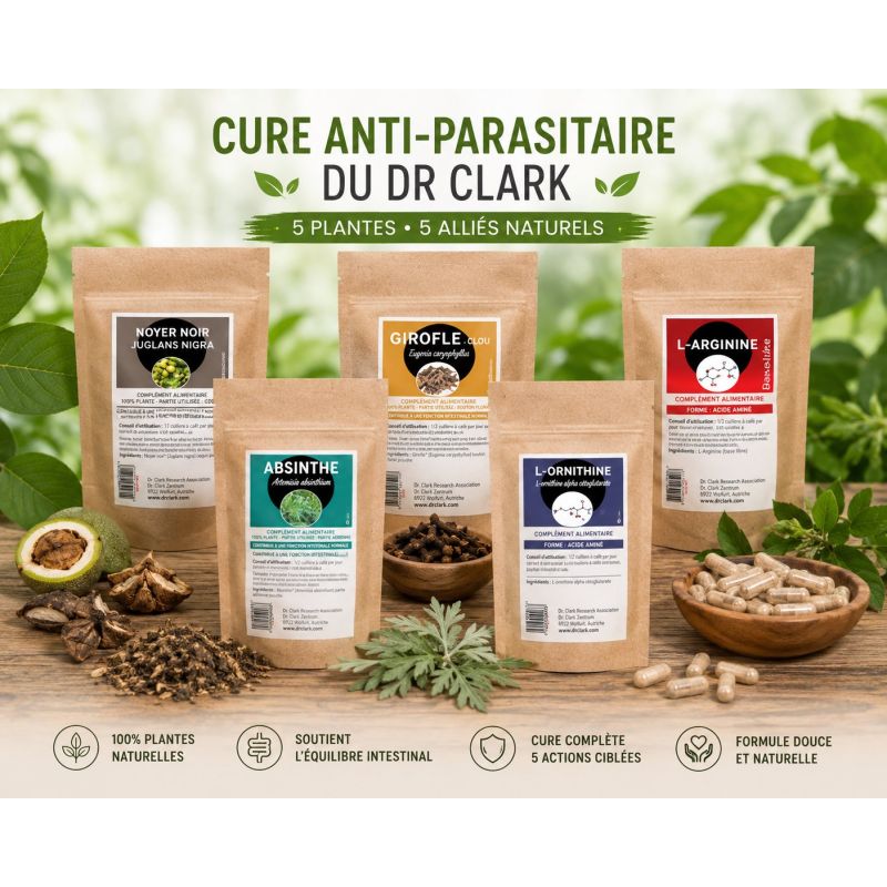 Pack Dr CLARK | Bienfaits et utilisation | Au meilleur prix