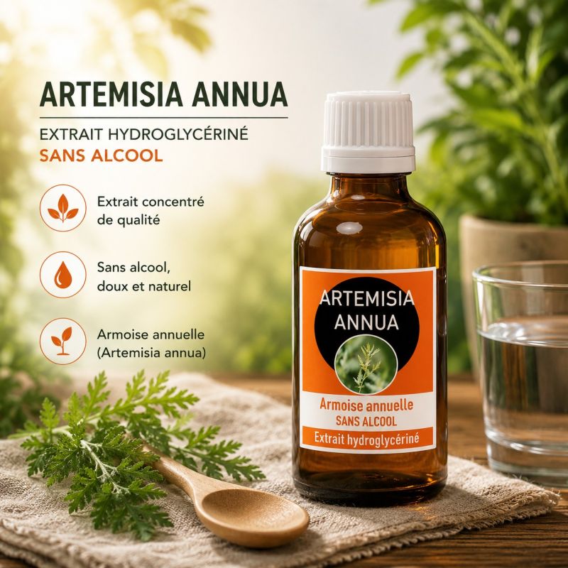 ARTEMISIA ANNUA 50ml - Macération SANS ALCOOL