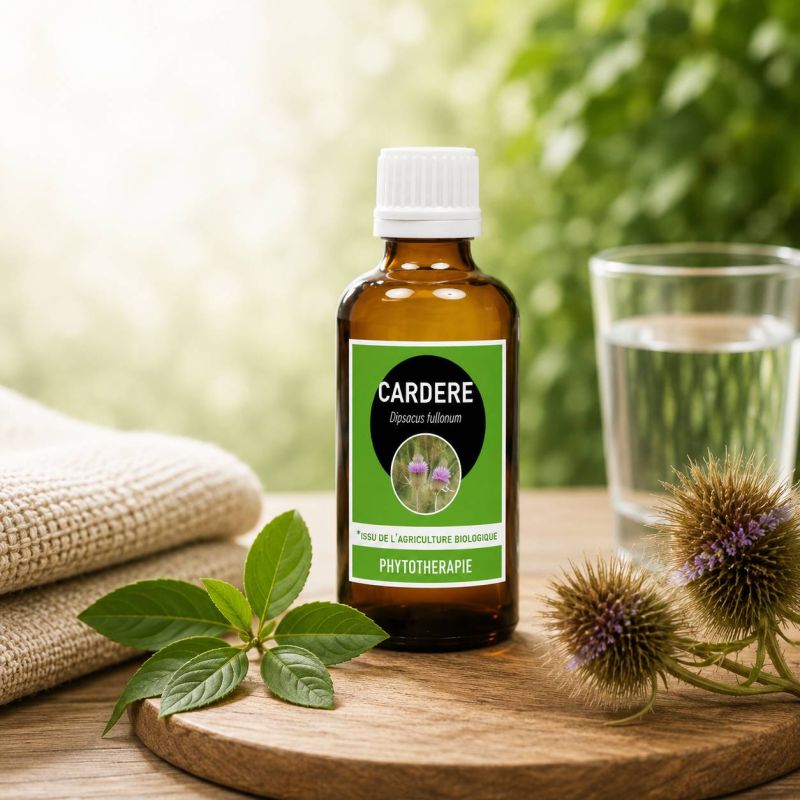 CARDERE 50ml AVEC ALCOOL - Macération de plante issu de l'agriculture biologique - Santerel