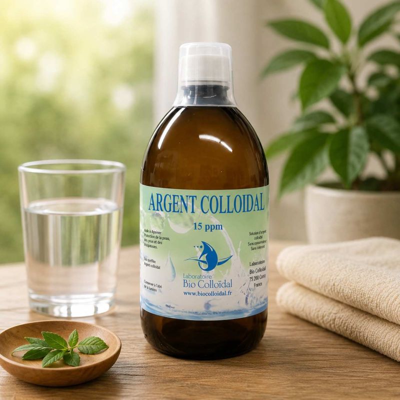 ARGENT COLLOIDAL  | Qualité au MEILLEUR PRIX| Fabrication laboratoire