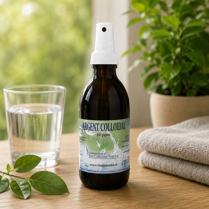 ARGENT COLLOIDAL | Vaporisez sur vos masques | Au meilleur prix