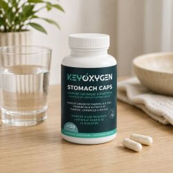 KeyOxygen STOMACH 120 gélules - huile ozonée , zinc carnosine