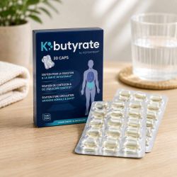 K BUTYRATE équilibre microbien intestinal - Keyoxygen® Butyrate 30 Gélules
