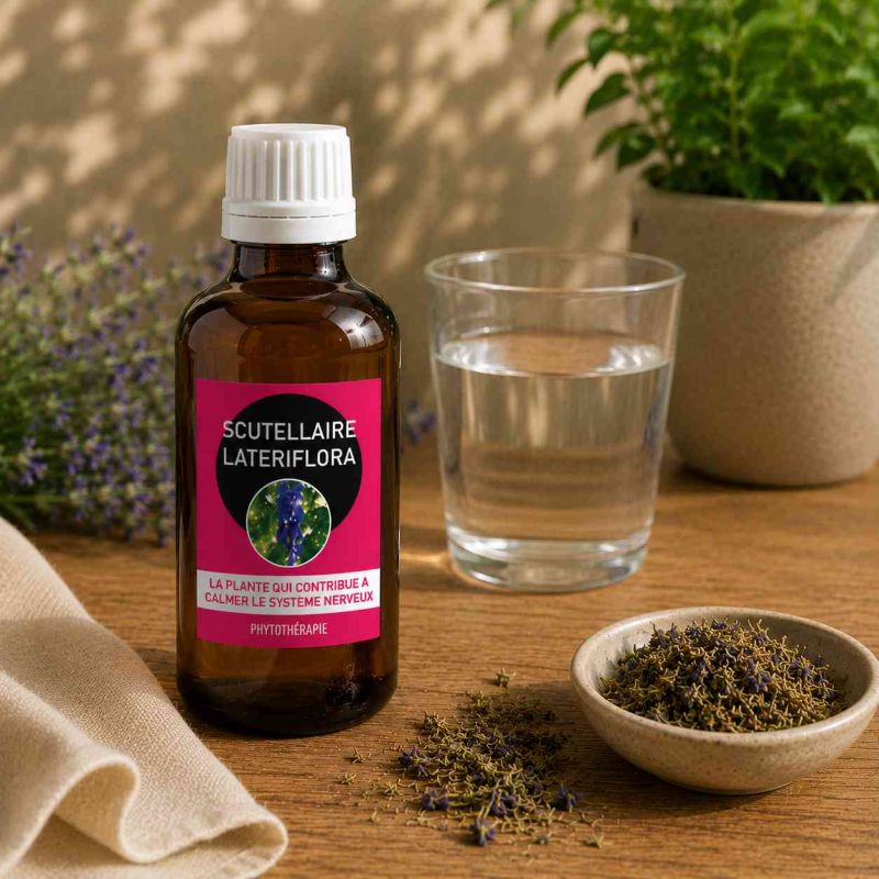 SCUTELLAIRE LATERIFLORA teinture mère 50ML - Santerel