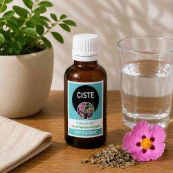 CISTE macération avec alcool* 50ML - cistus incanus - * issu de l'agriculture biologique - Santerel